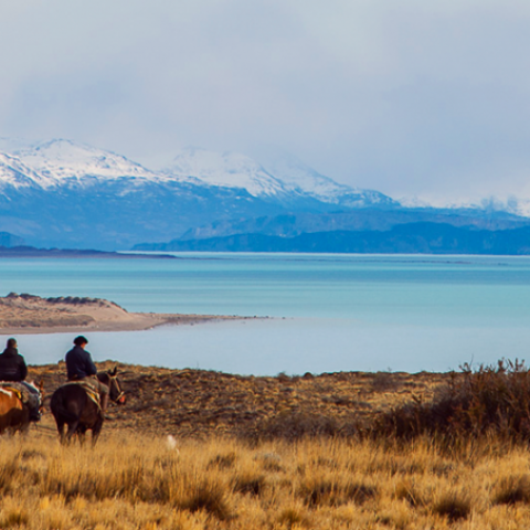 Cabalgata en Patagonia